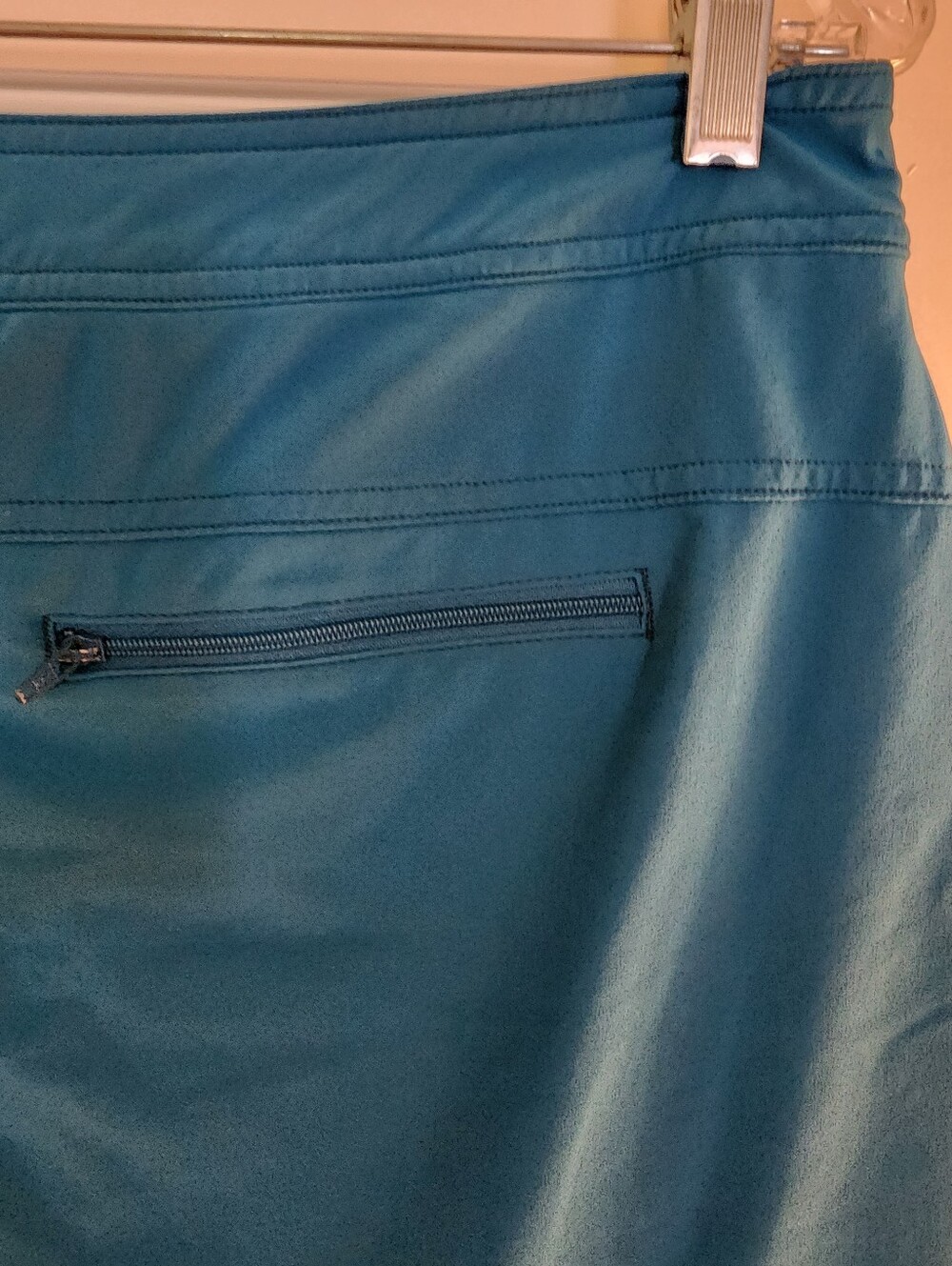 Prana Lena Mini Skort Skirt Size 6 Teal Camping Hiking Outdoors - Picture 3 of 9